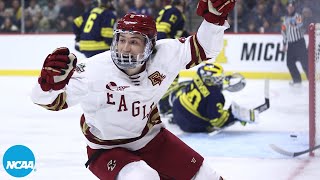 Boston College vs Michigan 2024 NCAA Frozen Four semifinal highlights [upl. by Niklaus]