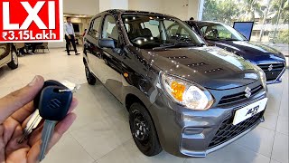 Maruti Suzuki Alto 800 LXI On Road Price Features Interior and Exterior Review [upl. by Nayve680]