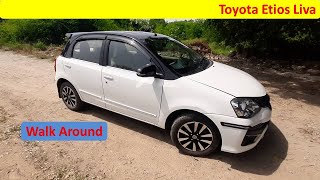 Toyota Etios Liva V Dual Tone  Walkaround  Features  Specs  Deepak Garg [upl. by Nonnel]