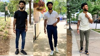 3 FIRE STREETWEAR OUTFITS  Black Men’s Fashion [upl. by Aneekas564]