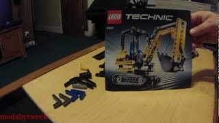 LEGO 8047 Compact Excavator [upl. by Araes]