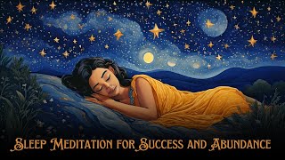 Sleep Meditation for Success and Abundance  Manifest Prosperity While You Sleep [upl. by Iznek]