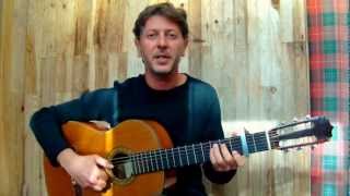 Les copains dabord  GBRASSENS guitar amp vocal cover [upl. by Ecinahc840]