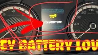 KEY BATTERY LOW MITSUBISHI XPANDER🚘 [upl. by Akienahs]