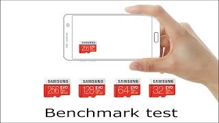 Benchmark Samsung micro SD Evo Plus amp Samsung Galaxy S8 [upl. by Conah]