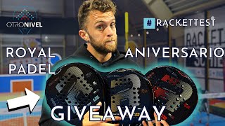 GIVEAWAY Testing The 2023 Royal Padel Aniversario Line [upl. by Foote]