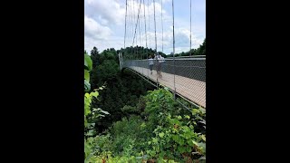 Visit to Coaticook Quebec and its picturesque gorge [upl. by Kampmeier566]