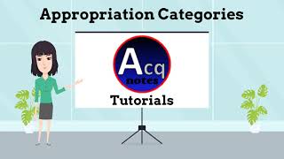 Appropriation Categories Tutorial [upl. by Primaveras]