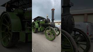 Huge aveling and porter traction engine steamengine automobile steamlocomotive whistle steam [upl. by Kiefer86]