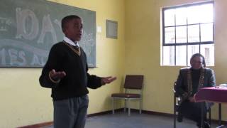 quotAfrican Childquot by Eku Mcgred performed by Mpumzi Kakaza [upl. by Blank410]