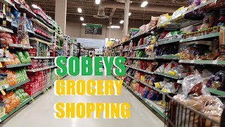 Grocery shopping at Sobeys Moncton  CORALADDICT [upl. by Animlehliw]