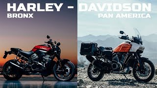 HARLEYDAVIDSON BRONX y PAN AMERICA 2020 [upl. by Lirba]