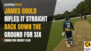 Gould Rifles It Down The Ground For Six  Lashings at Kimbolton [upl. by Nosnehpets]