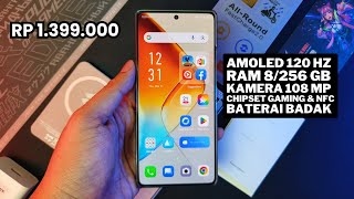 RP 1 JUTAAN SEMEWAH INI RAM 8256 GB AMOLED 120 HZ 108 MP  HP 1 JUTAAN SEPTEMBER TERBAIK 2024 [upl. by Eislel451]