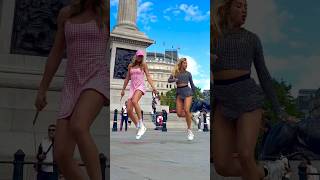 When a jumproper meets a dancer 😱👯‍♀️ Montana Tucker and Lauren Jumps dance jumprope london [upl. by Ynohtnakram421]