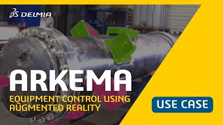 Augmented Reality in Manufacturing  ARKEMA  DELMIA [upl. by Anstus]