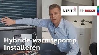 Hybride warmtepompinstallatie Installeren [upl. by Ayikur]