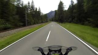 2 Motovlog BMW C 650 GT jazda próbna trasa nad Plansee Motorrad days [upl. by Natelson]