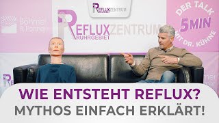 Wie entsteht Reflux  Wir erklären anhand eines Dummies die Ursache für dein Sodbrennen 🔥 [upl. by Dunn]