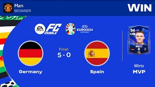 Germany Thrashes Spain 50 in UEFA Final Dominant Victory amp Stunning Goals [upl. by Opal]