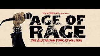 AGE OF RAGE  The Australian Punk Revolution trailer 2022 [upl. by Fronia]