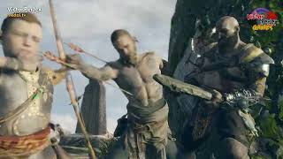 Briga de cachorro grande Baldur Vs Kratos [upl. by Arriet]