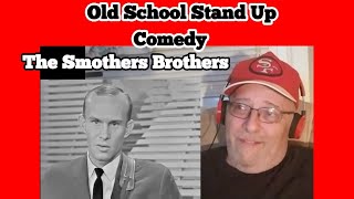 The Smothers Brothers Old School Stand Up Comedy  REACTION [upl. by Raffaello]