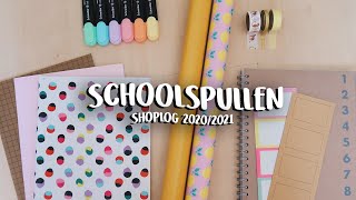 schoolspullen shoplog 20202021  Back to school  LeilaChannel [upl. by Anilef946]