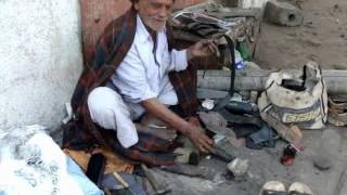 Roadside Cobblers in India [upl. by Fidelas]