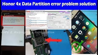 The users data partition can no longer be used please chose an action Honor 4x CHE2L11 Reset [upl. by Thgiled271]