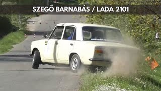 Szegő Barnabás  Lada 2101  Bázis Bau Szlalomverseny az Intercars Kupáért 2024  TheLepoldMedia [upl. by Atikcir]