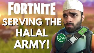 CAPTAIN HALAL PLAYS FORTNITE [upl. by Wilone]