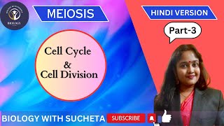 Cell Cycle and Cell Division l meiosis l meiosis cell division  CSIR NET NEET BIOLOGY cell [upl. by Ajiam]