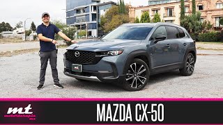 Mazda CX50  No hay terreno que limite a esta SUV [upl. by Annohs271]