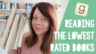 READING THE LOWEST RATED BOOKS ON MY TBR [upl. by Gunar940]