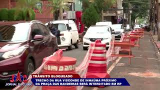 Trecho da Rua Visconde de Inhaúma será interditado em Ribeirão Preto  Jornal da Clube 02042024 [upl. by Foushee]