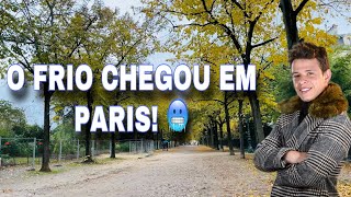 O FRIO CHEGOU EM PARIS [upl. by Ecnedurp]