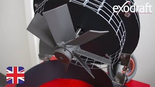 exodraft chimney fan type RS [upl. by Ezitram]