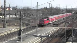 Bahnhof Plattling 18032012 mit agilis und Waldbahn [upl. by Noral243]