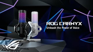 ROG Carnyx  Unleash the Power of Voice  ROG [upl. by Notselrahc]