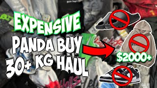 EXPENSIVE 30 KG NONNPC PANDABUY HAUL Hellstar Balenciaga OffWhite Sp5der Gallery Dept more [upl. by Ofella496]