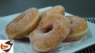 Ciambelle o graffe fritte facilissime e buonissime – Ricette dolci fried donuts [upl. by Alihs]