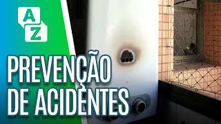 Acidentes com aquecedores a gás são fatais  Saiba como prevenir  De A a Zuca 190719 [upl. by Hyacinthia]