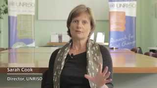 UNRISD Director Sarah Cook on Social Inclusion and the Post2015 Agenda UNITAR video [upl. by Arney]