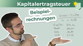 So berechnest du deine Kapitalertragsteuer [upl. by Ecinreb]