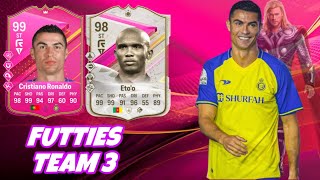 FC24  FUTTIES T3  MEGA PACK OPENING amp FUT CHAMPS GRIND LIVE  fc24 [upl. by Oretos727]