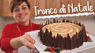 TRONCO GIRELLA DI NATALE Ricetta Facile di Benedetta  Il Dolce Natalizio del Menù 2020 [upl. by Bocoj]