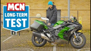 Living with the 2023 Kawasaki Ninja H2 SX SE  Longterm test [upl. by Elyrpa]