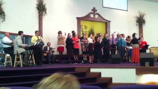 New Life Tabernacle choir of Murphysboro IL Singing quotAmazingquot [upl. by Asilla854]