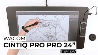 Wacom Cintiq Pro 24quot  The BEST Drawing Experience  Trusted Reviews [upl. by Annauqal]